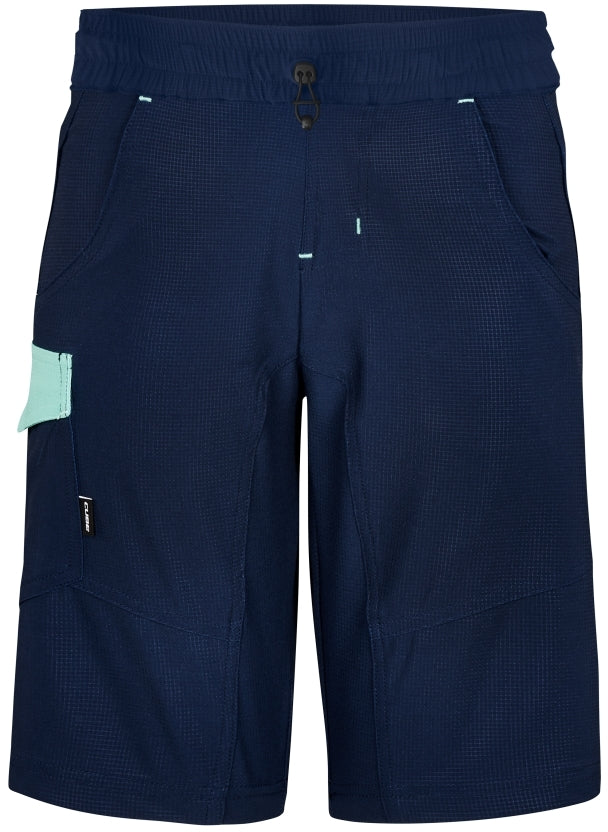 CUBE TEAMLINE Baggy Shorts ROOKIE blauw´n´mint