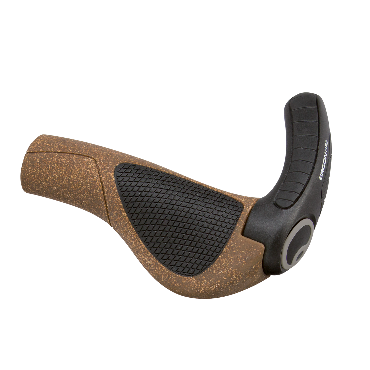Ergon GP3 BioKork handvatten bruin/zwart