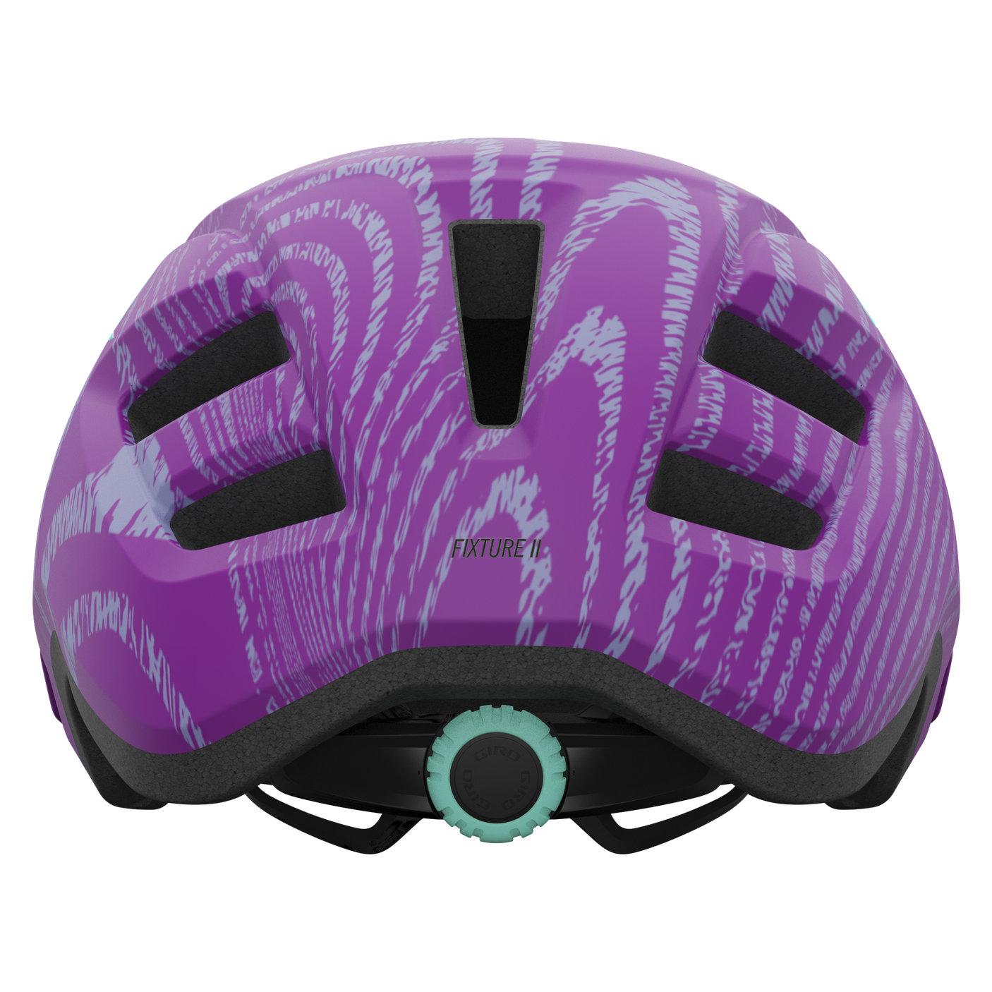 Giro Fixture II Y helm mat paars ripple