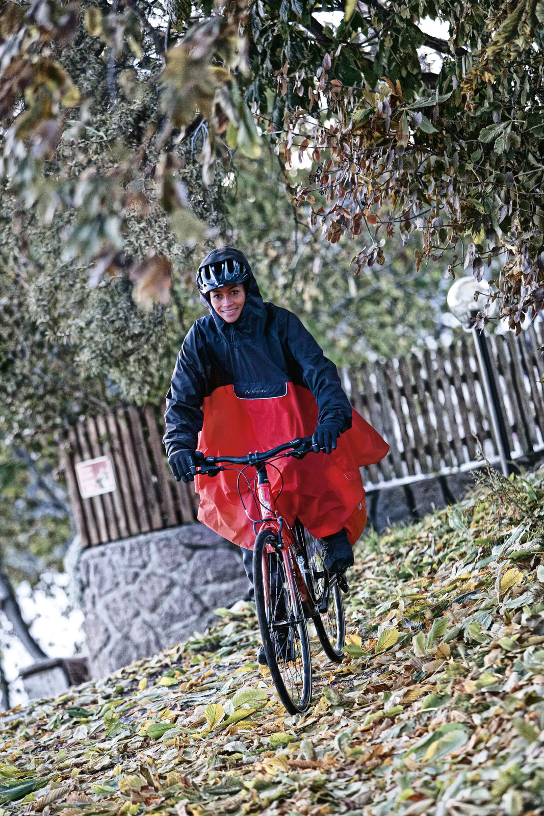 VAUDE Valero Poncho blauw