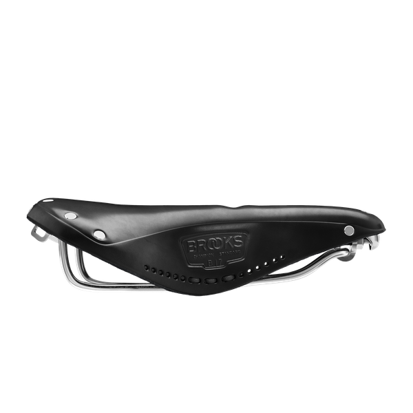 Brooks B17 Carved lederen zadel heren zwart