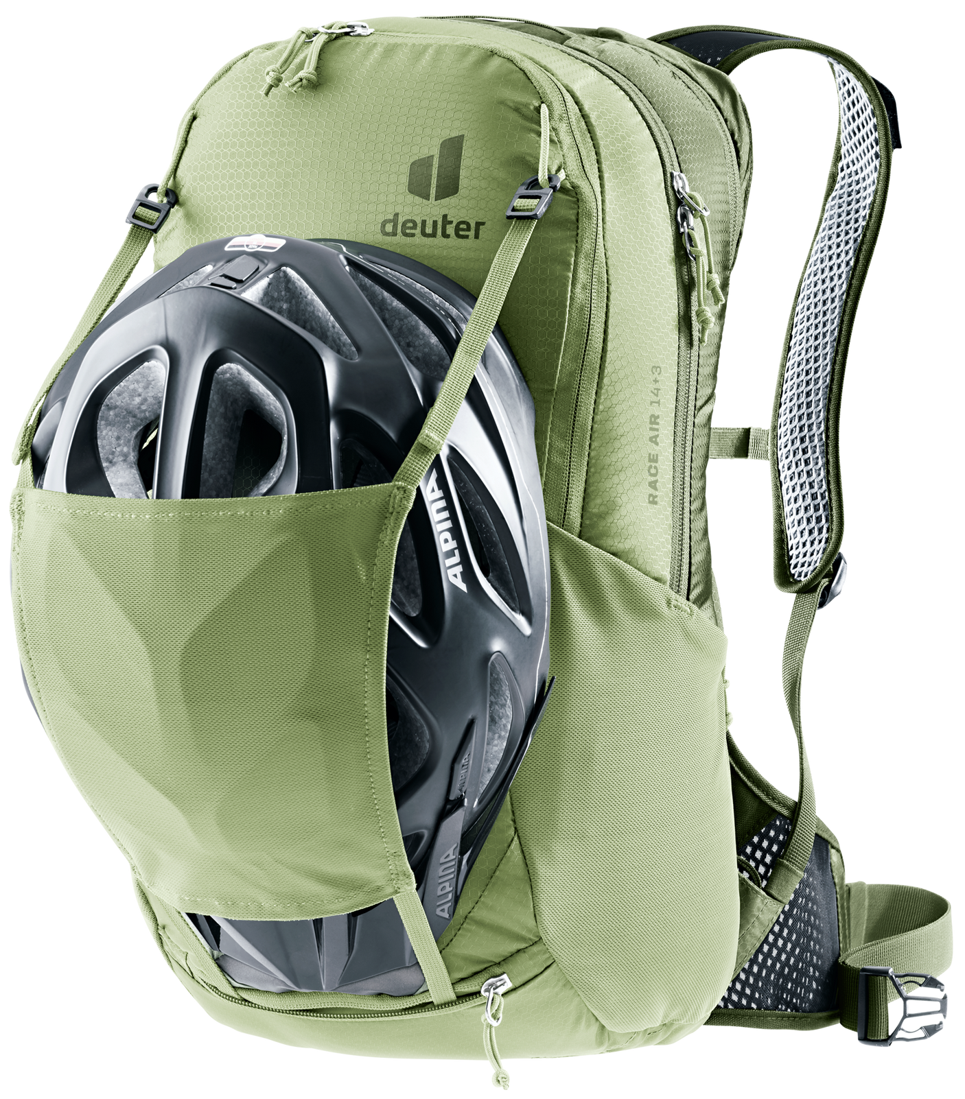 deuter Race Air 14+3 fietsrugzak mineral-grove