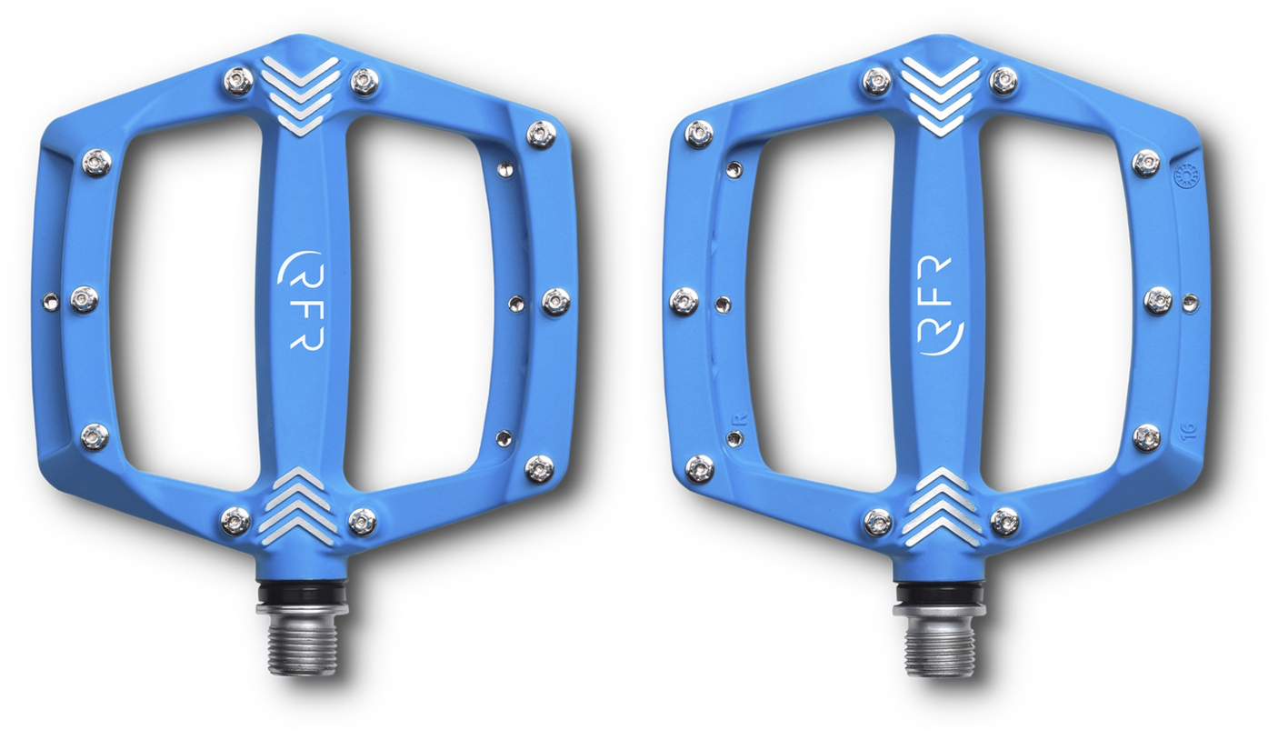 RFR Cube Pedalen Flat SL blauw