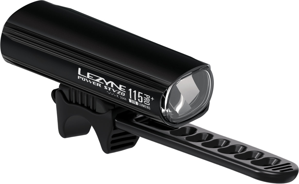 Lezyne Power Pro 115 LED voorlicht black shiny
