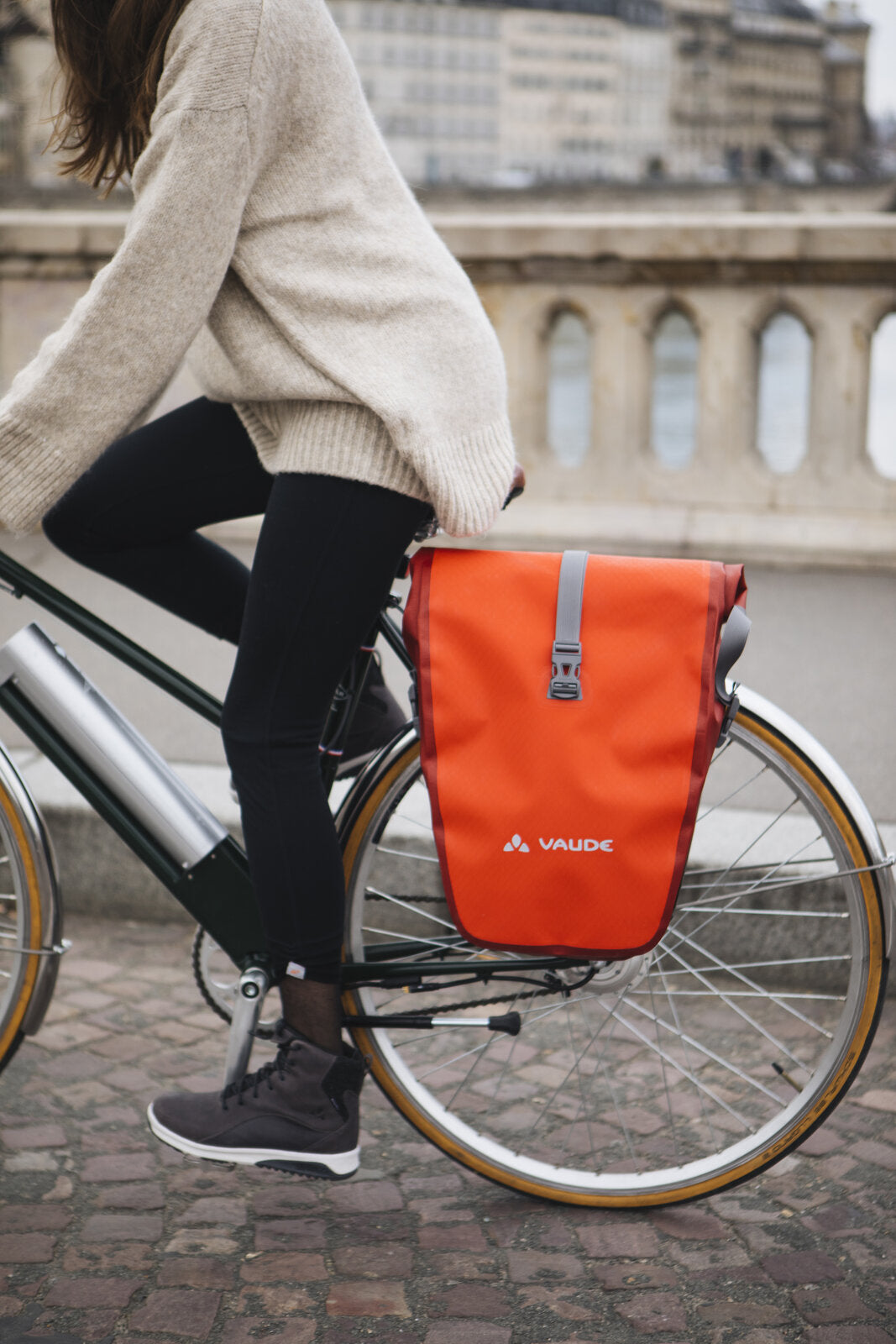 VAUDE Aqua Back bagagedragerstas rood