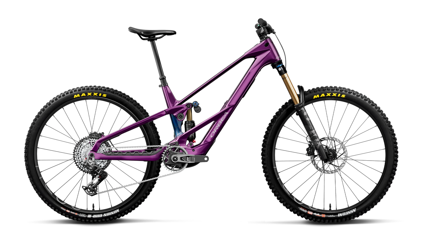 Orbea WILD LT M-TEAM RS Royal Plum-Noctiluca C.View (glans)