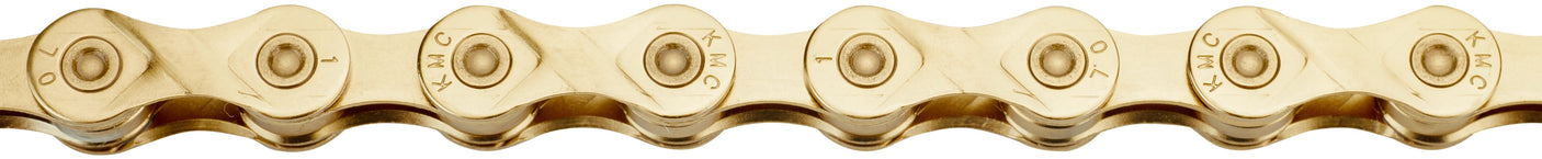 KMC X9 Ti-N ketting 9-speed goud
