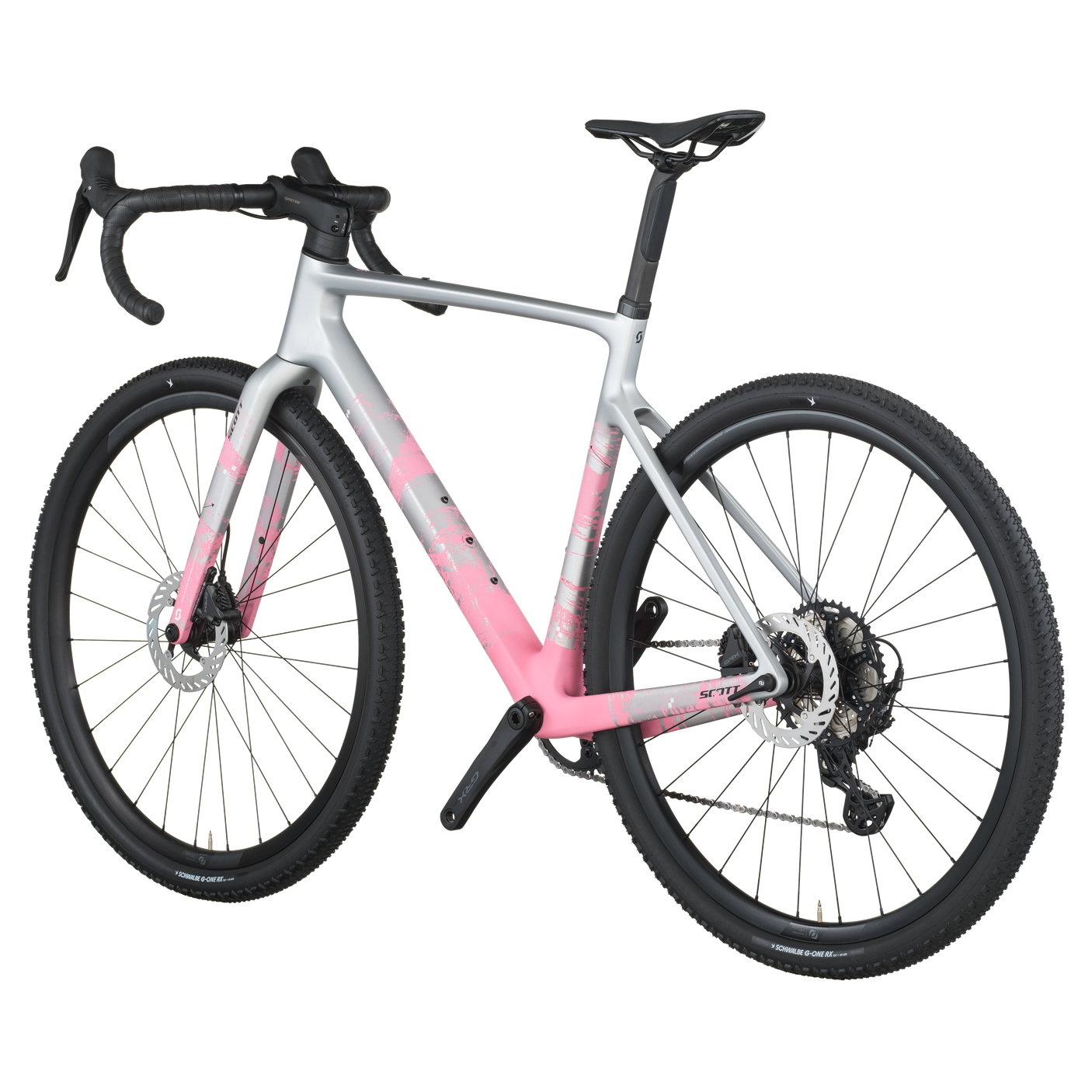 Scott Addict Gravel 30 carbon grijs