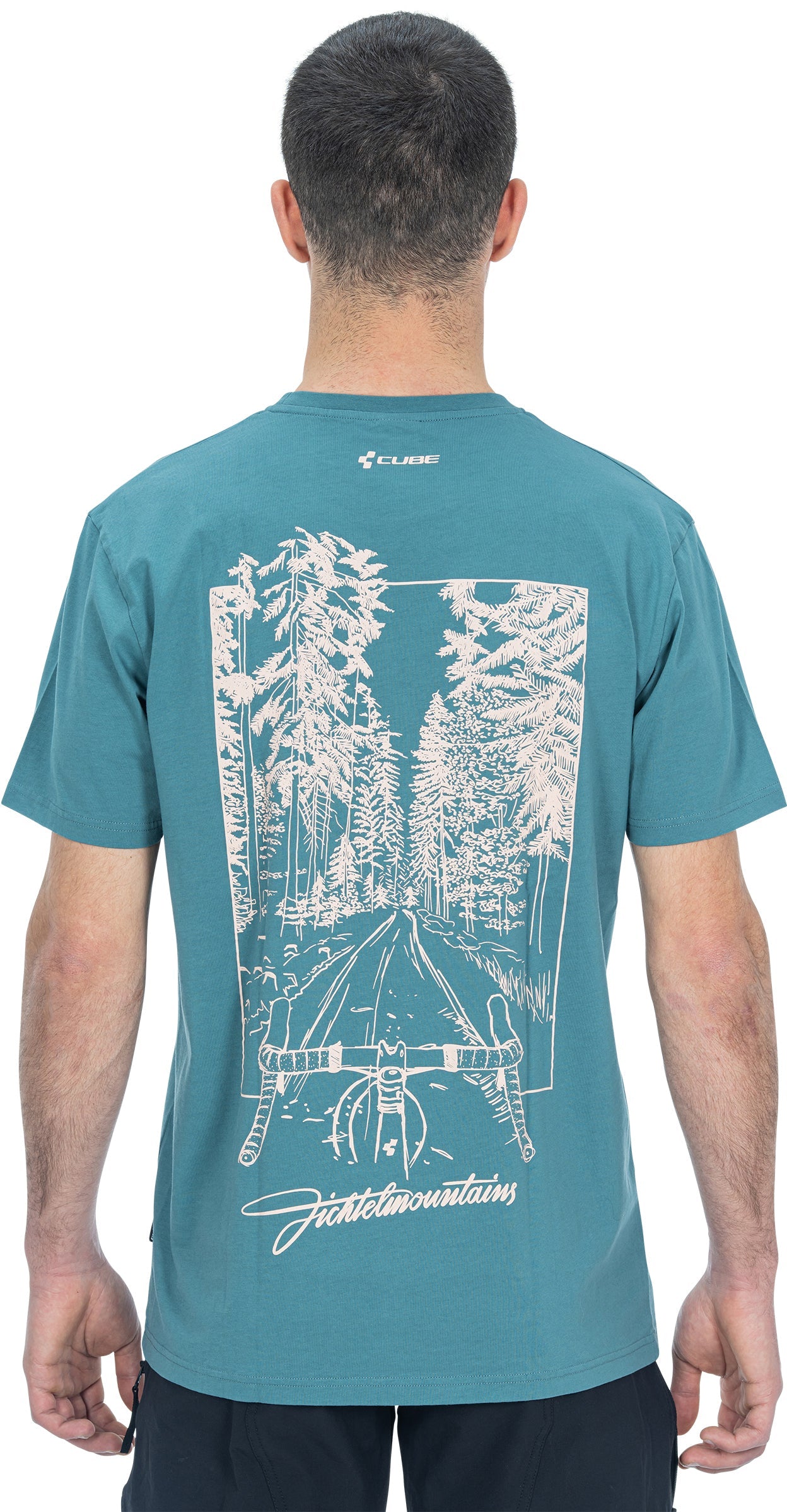 CUBE Organic T-Shirt Fichtelbergen GTY FIT