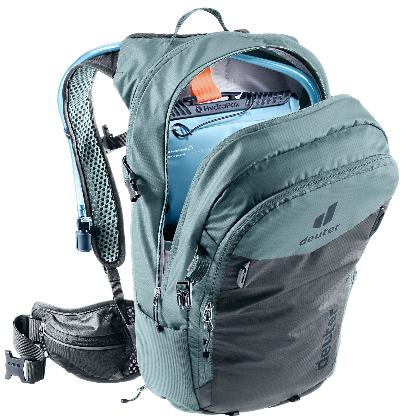 deuter Compact 14+3 fietsrugzak graphite-shale