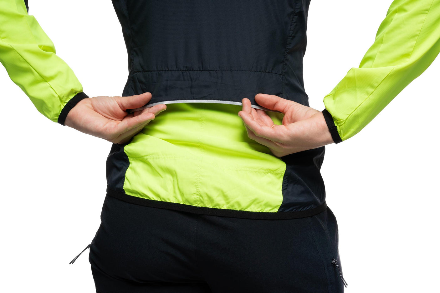 Cube WS Windjacke CMPT zwart´n´geel