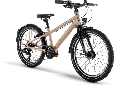 PUKY CYKE 20-7 Alu ACTIVE stoffig zand/zwart (2025)