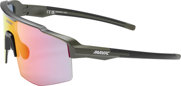 Mavic MVS SHIELD zonnebril zwart / goud blauw
