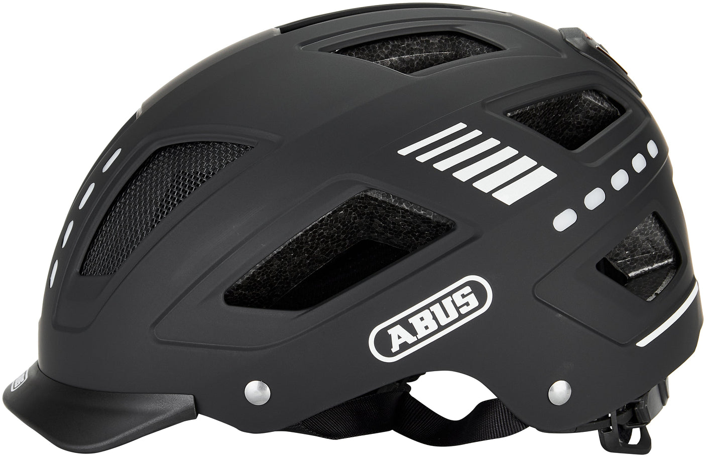 ABUS Hyban 2.0 LED Helm zwart