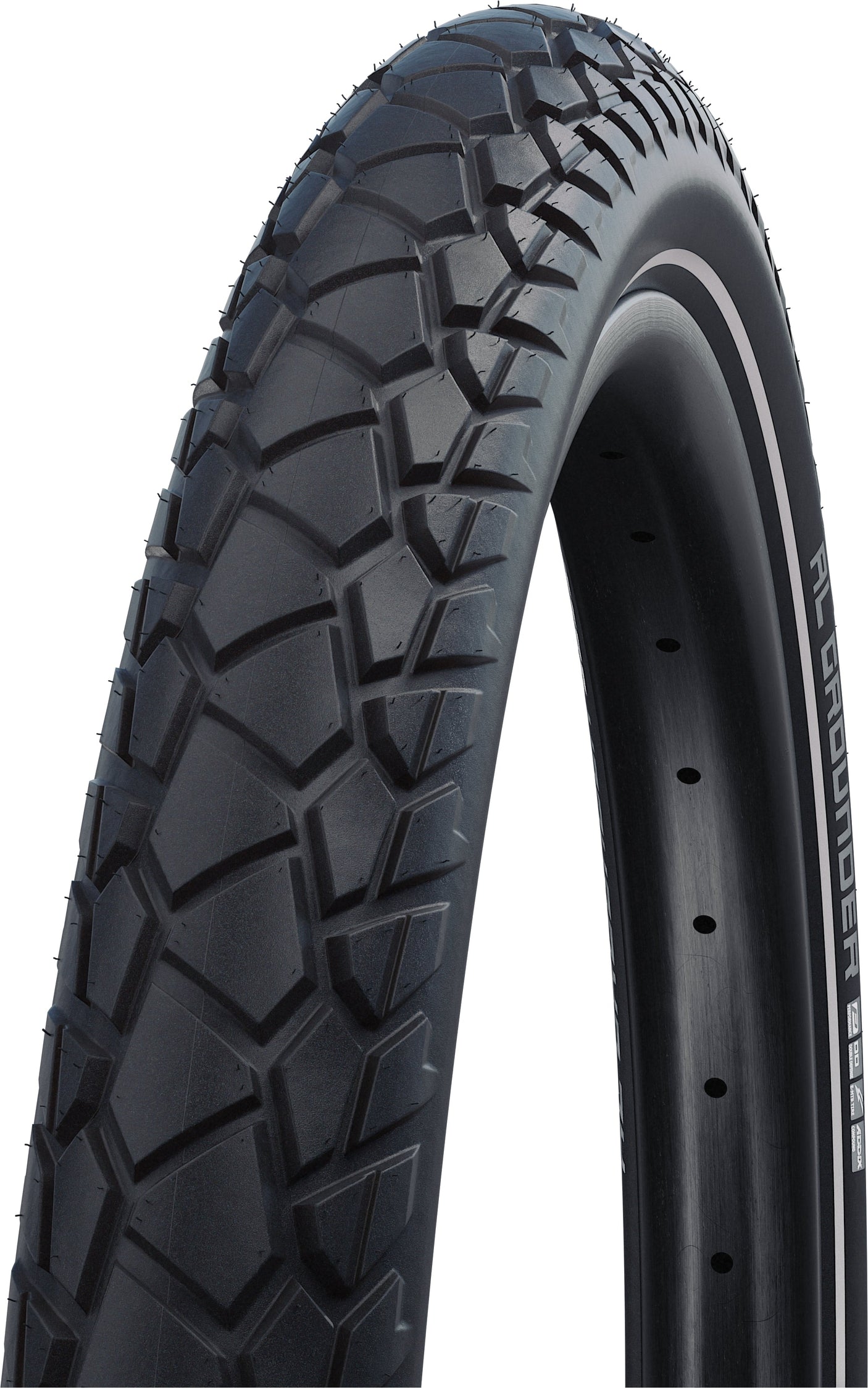 SCHWALBE Al Grounder Performance Draadband 27.5x2.60" RaceGuard E-50 Reflex zwart