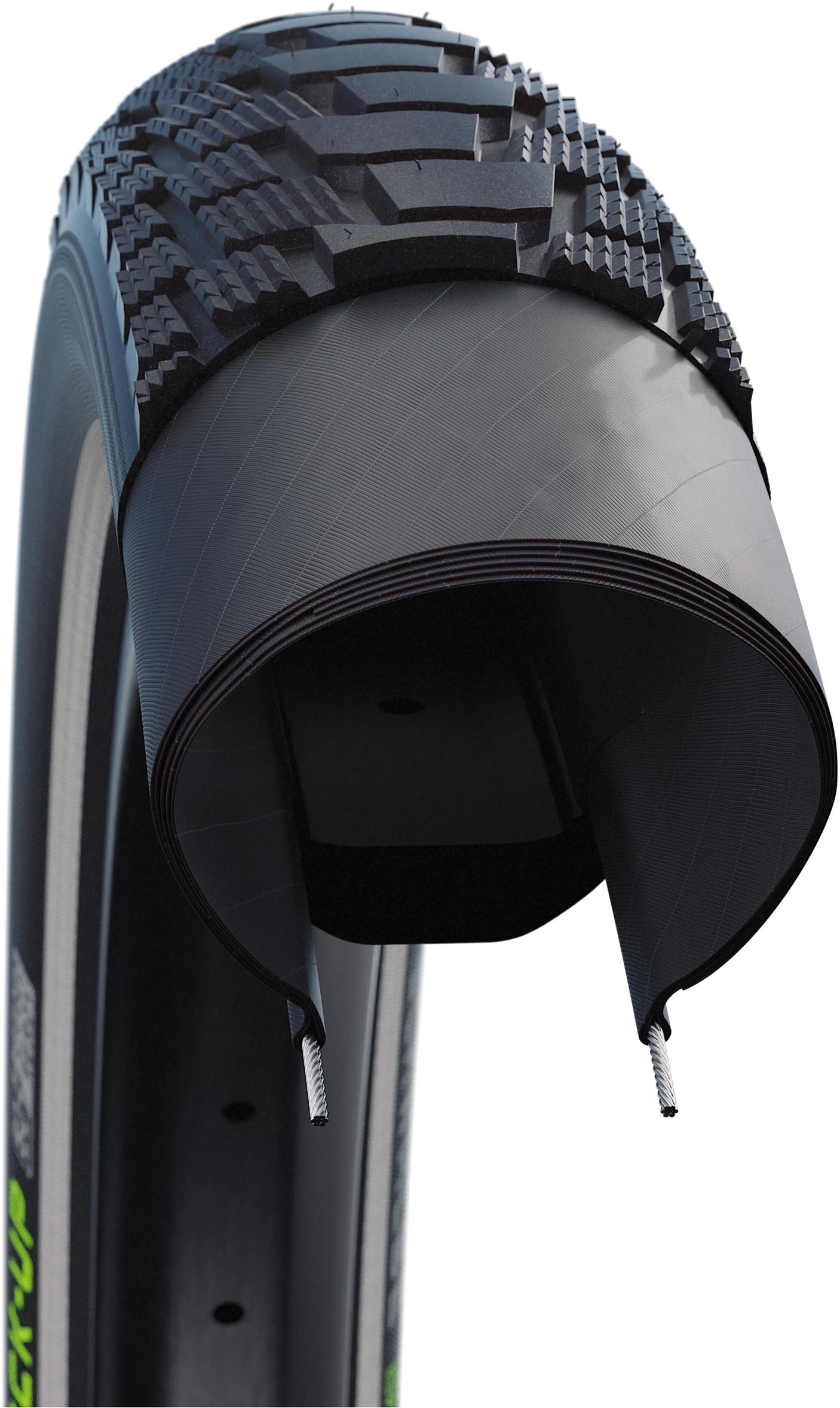 Schwalbe Pick-Up Performance Draadband 26x2.60" Super Defense TwinSkin Reflex Addix zwart