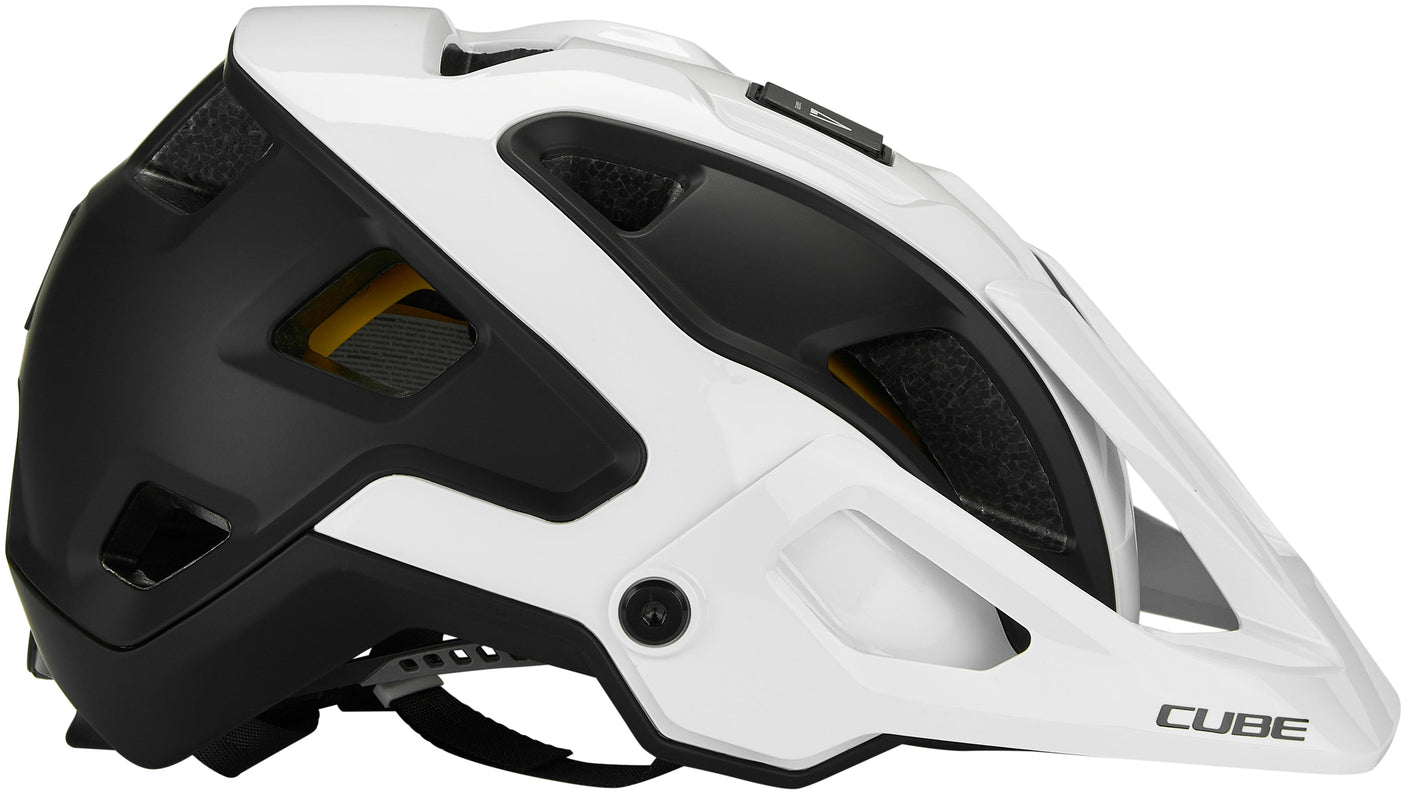 CUBE Helm STROVER wit´n´black