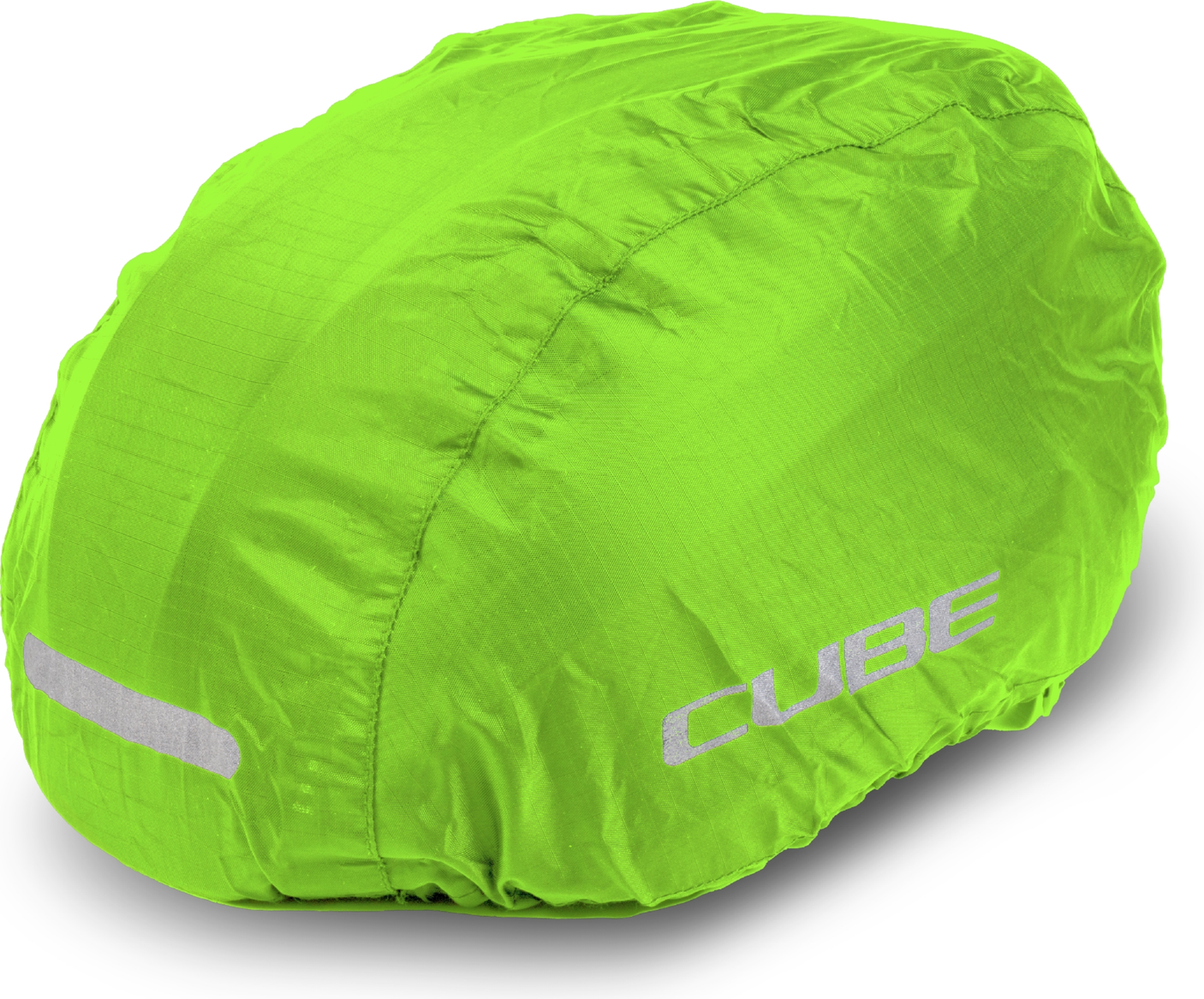 Cube helm regenhoes groen