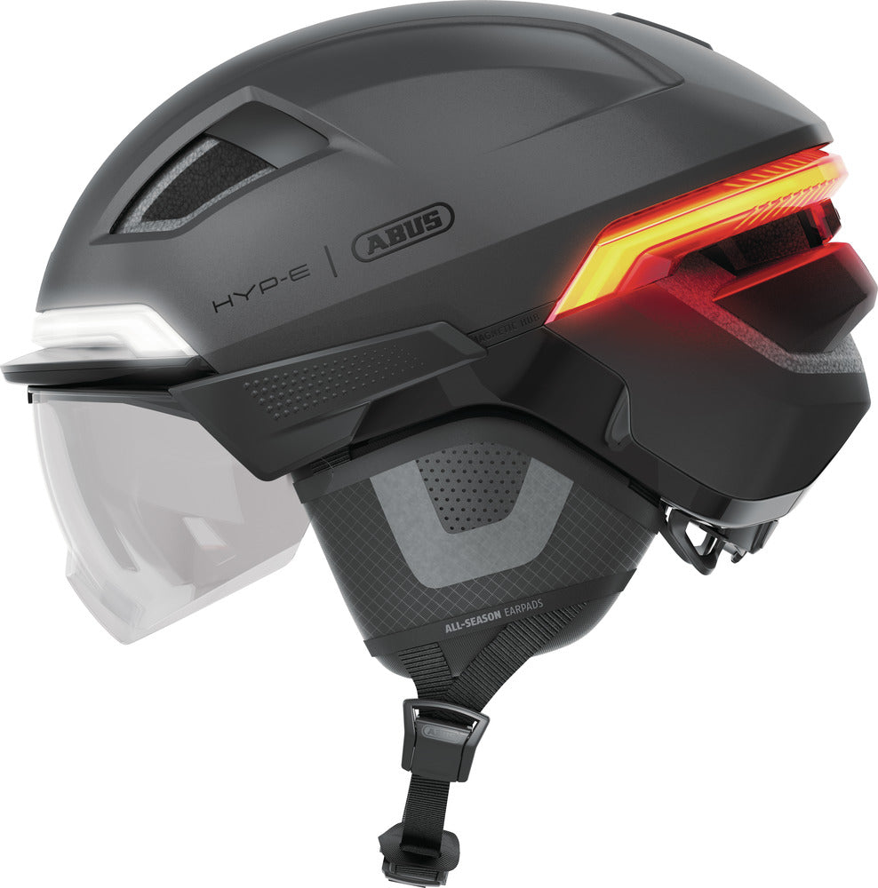 ABUS HYP-E BL.ACE Helm Urban vulkaan titan