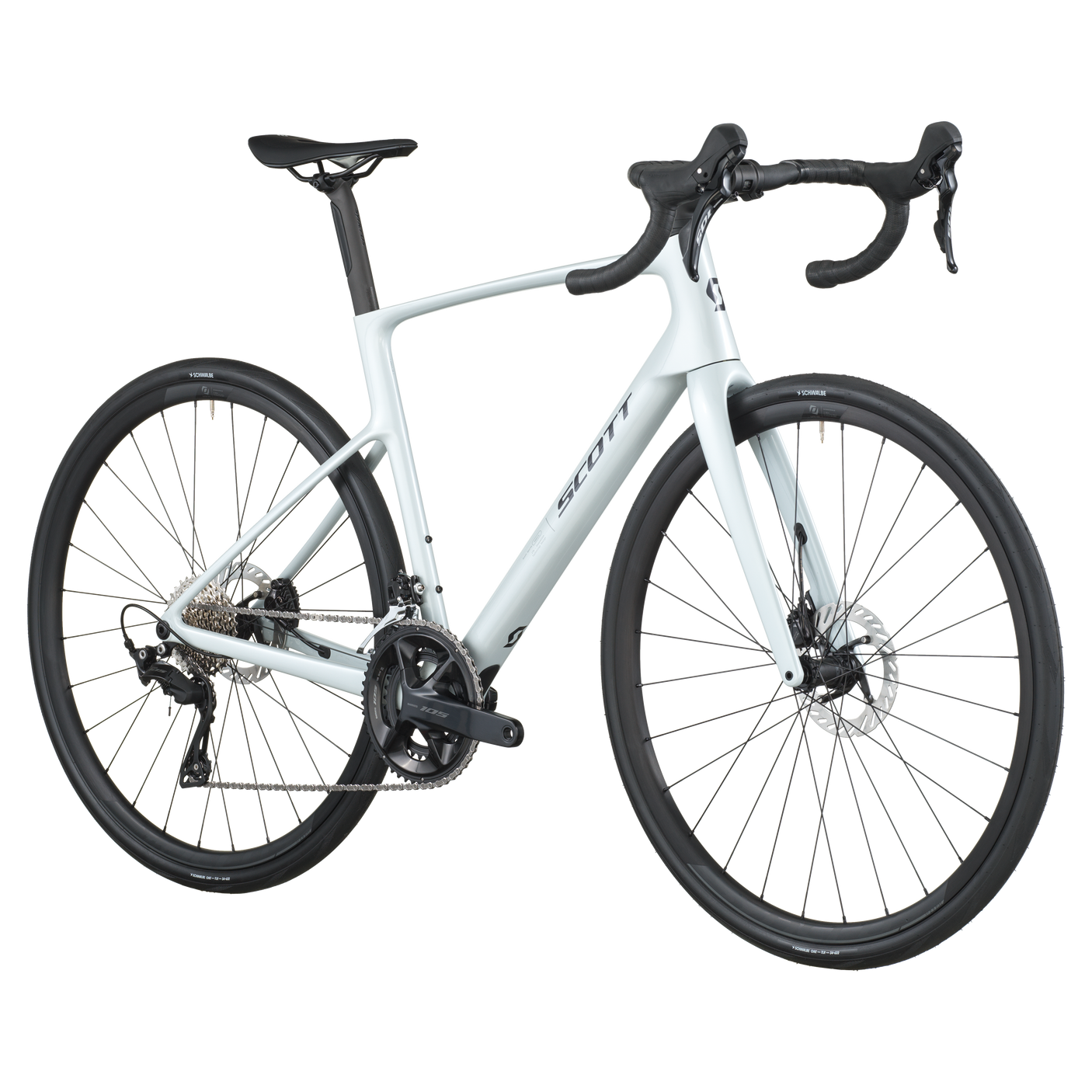 Scott Addict 50 cumulus wit