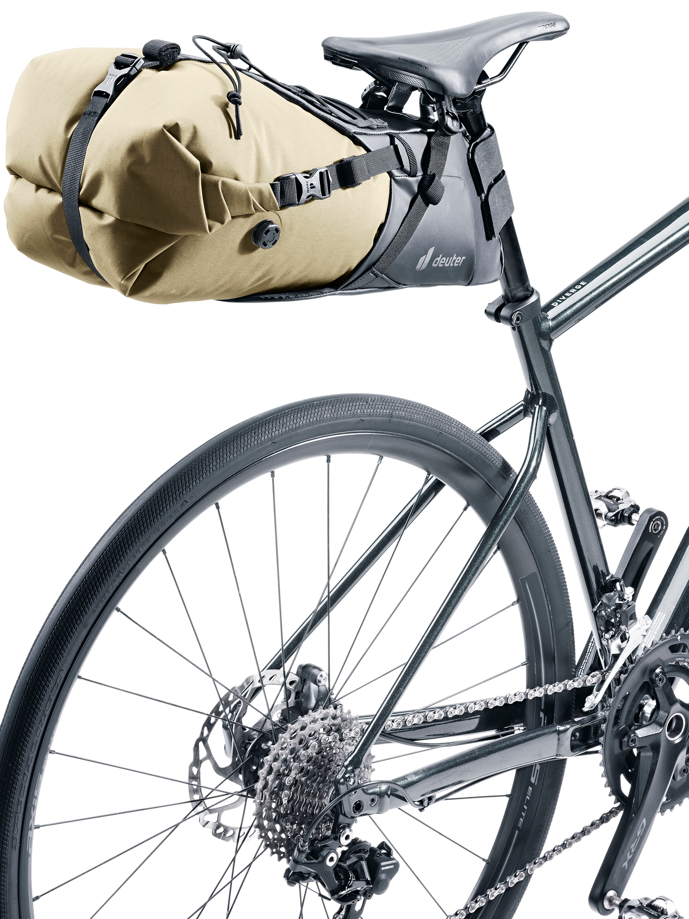 deuter Cabezon SB 16 zadeltas beige/zwart
