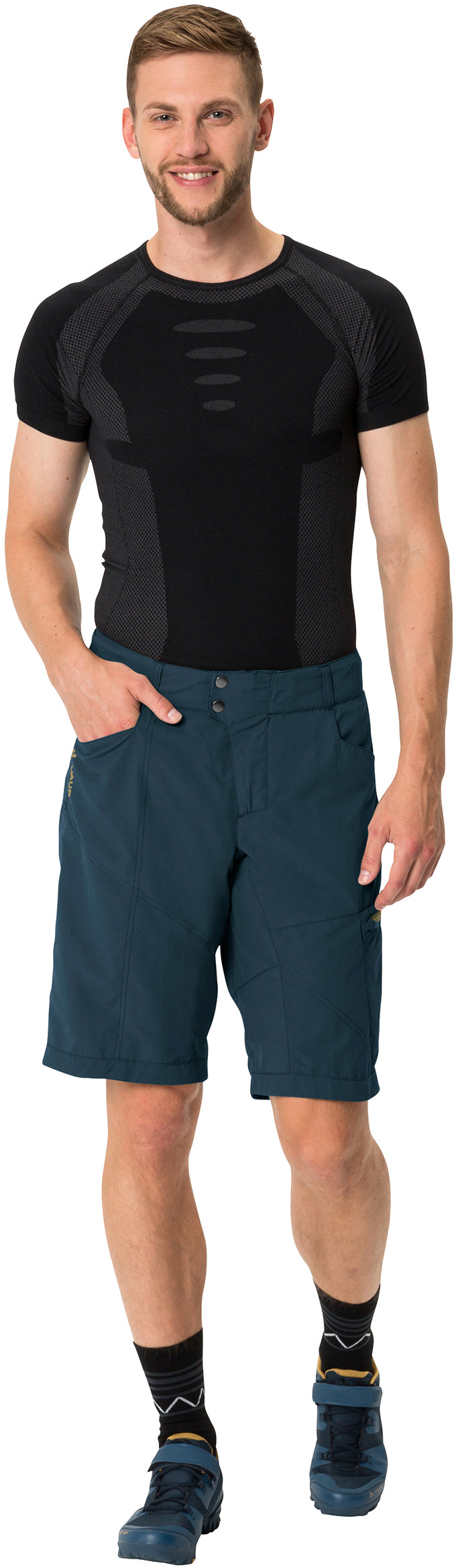 VAUDE Tamaro Shorts Heren blauw