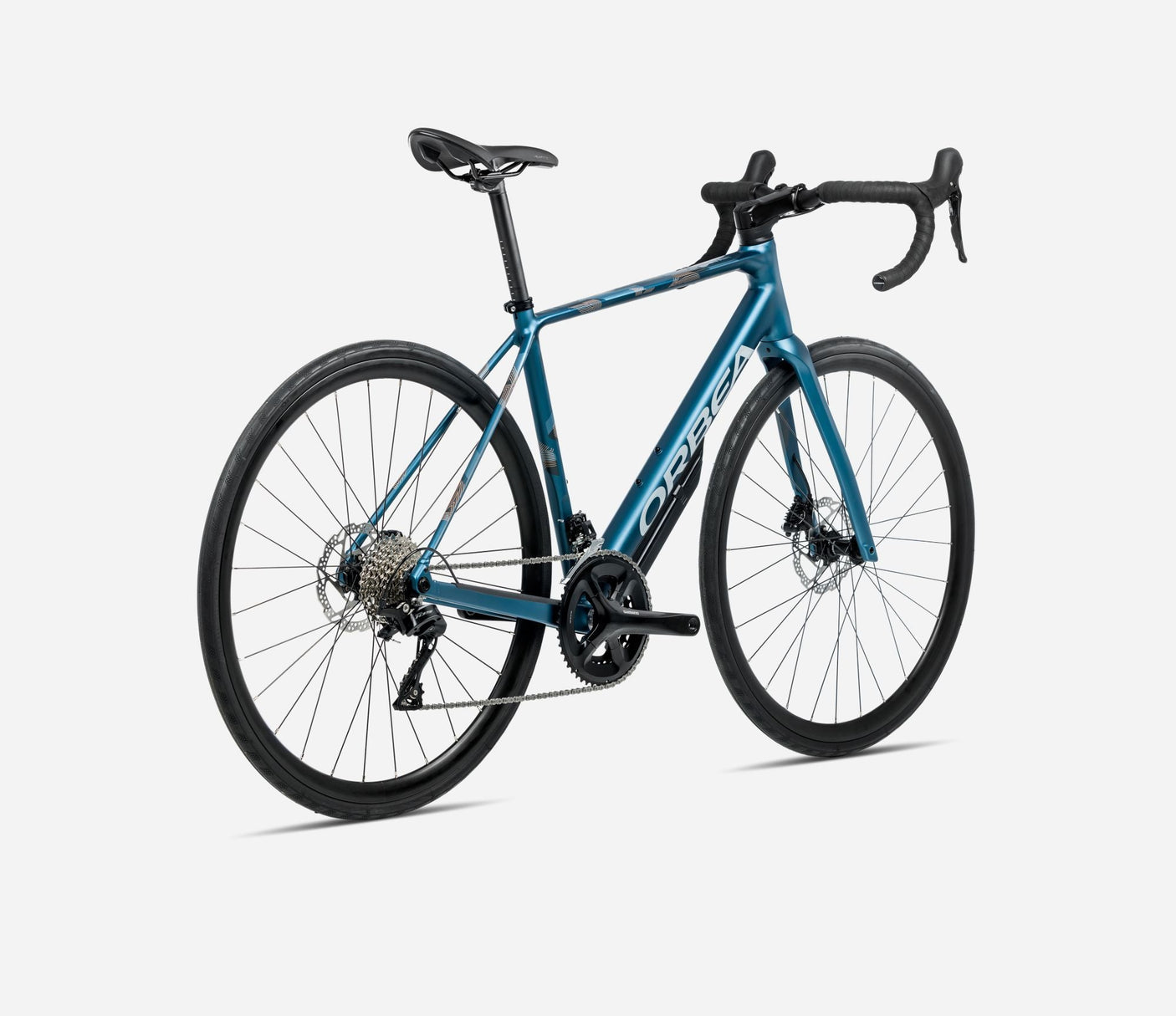 Orbea AVANT H30 Leisteblauw Mat - Halo Zilver Glans (2025)