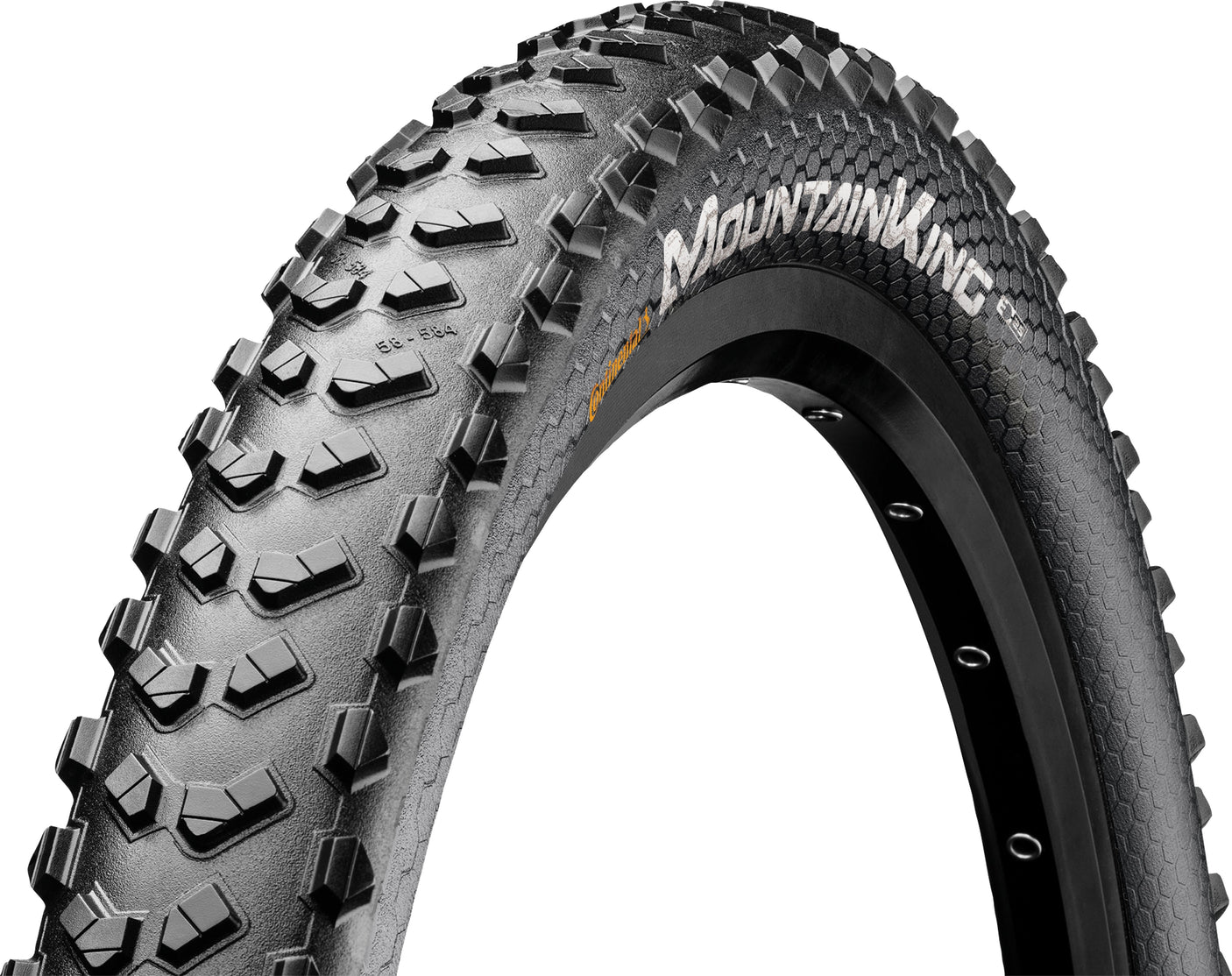 Continental Mountain King Performance Draadband 26x2.3" E-25 zwart