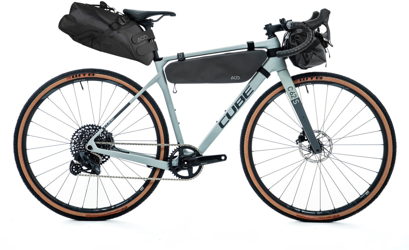 ACID Zadeltas PACK PRO 11 black