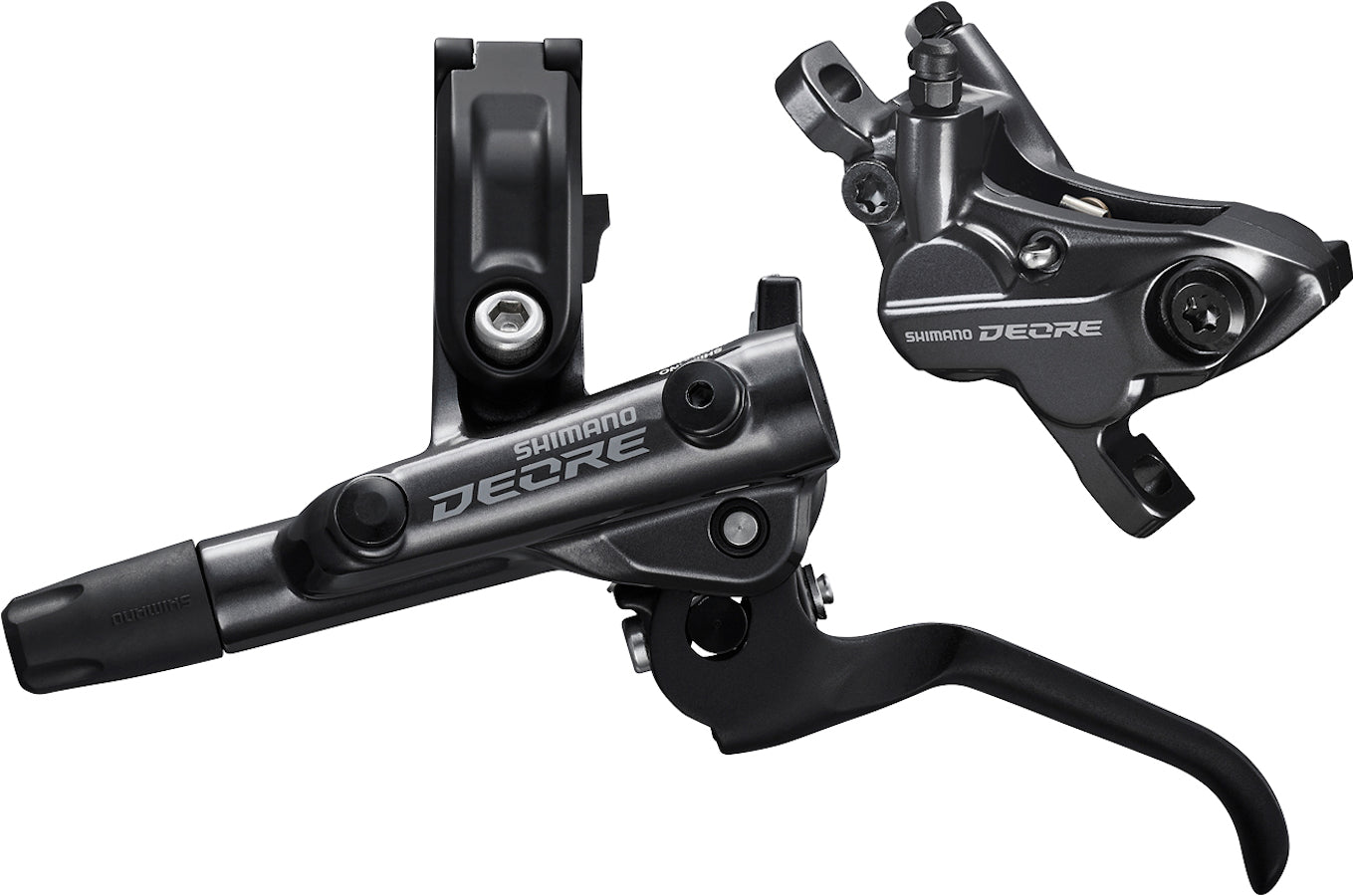 Shimano Deore M6100/M6120 Schijfrem 4-zuiger Voorzijde