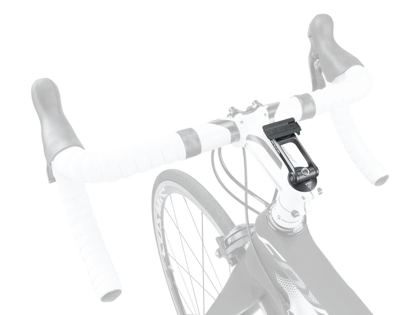 Topeak RIDECASE MOUNT voor 1 1/8" Ahead-kap