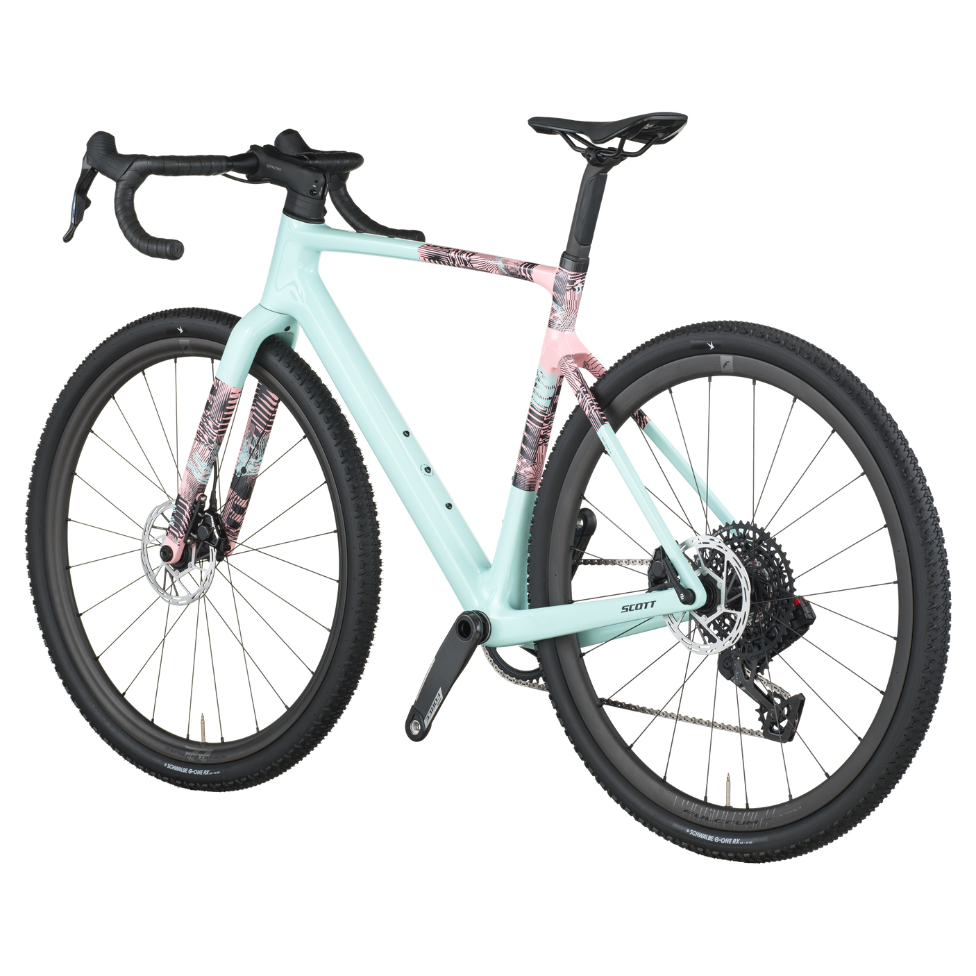 Scott Addict Gravel 10 gelato blauw/gelato roze