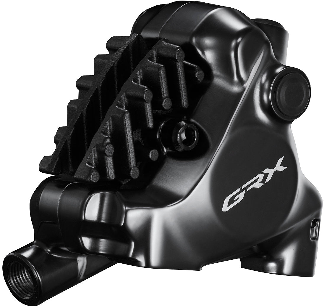Shimano GRX ST-RX820/BR-RX820 Schijfremset Achter Flat Mount 12-speed grijs/zwart