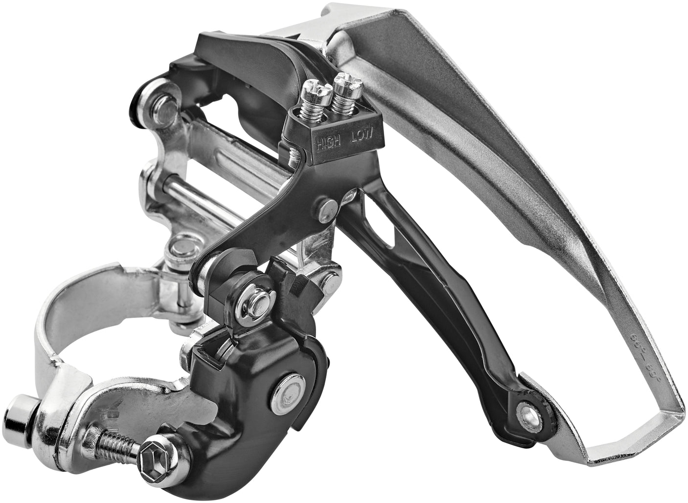 Shimano Tourney FD-TY500 Voorderailleur Klem Top Swing 66-69° 6/7-speed
