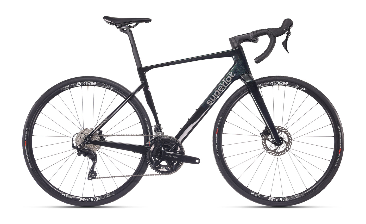 Superior XR 9.3 GF Gloss Smaragd Zwart / Carbon