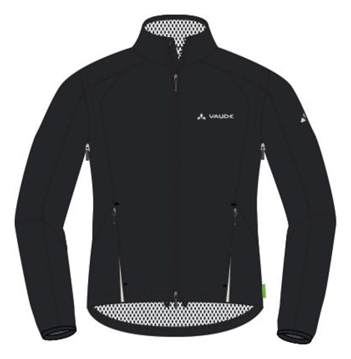 VAUDE Dundee Classic ZO Jas Heren zwart