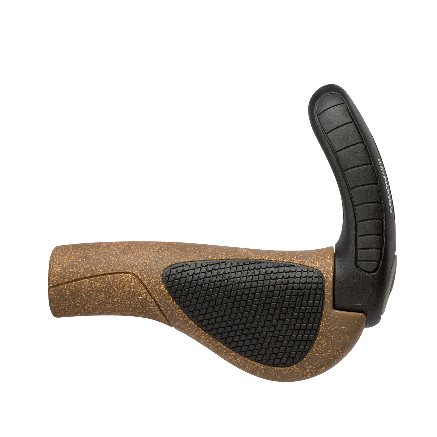 Ergon GP3 BioKork handvatten bruin/zwart