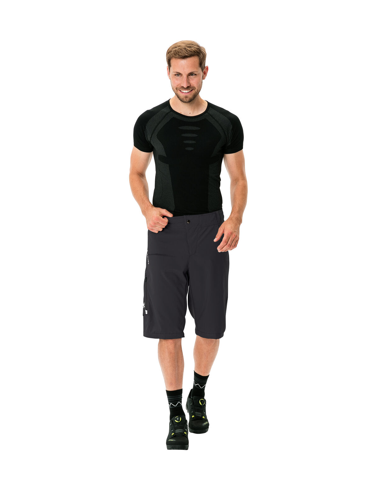 VAUDE Ledro Shorts heren zwart