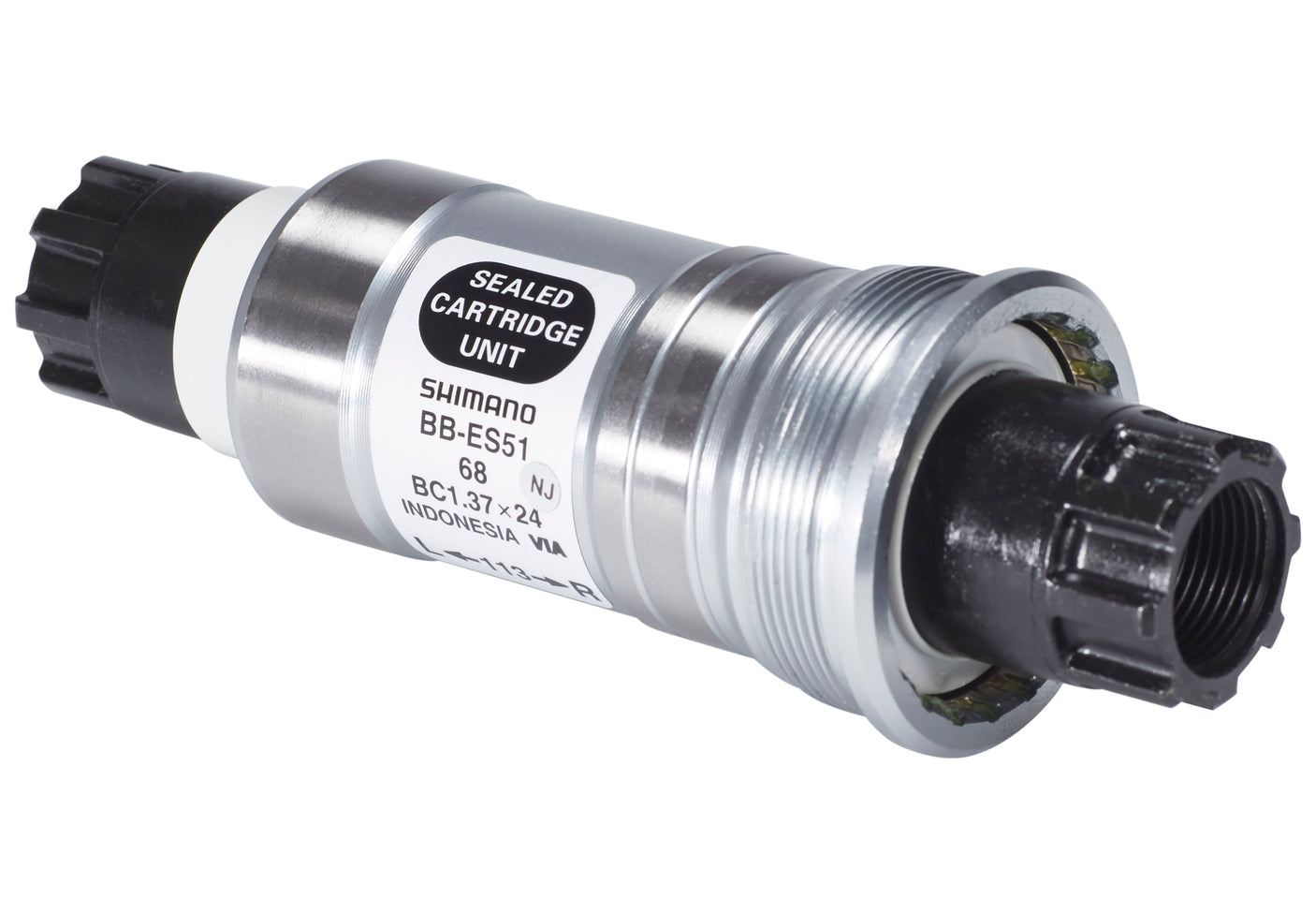 Shimano BB-ES51 trapas zonder crankbout, BSA 68 mm