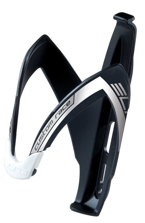 Elite Custom Race bidonhouder mat zwart/wit