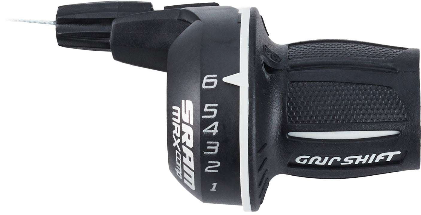 SRAM MRX Comp grip shifter 6-speed achter/rechts zwart