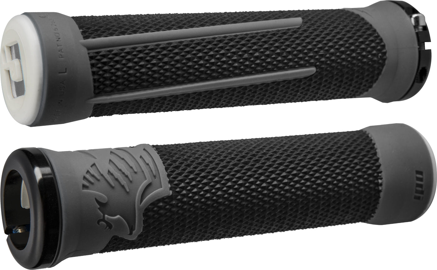 ODI AG2 Signature Lock-On 2.1 MTB handvatten zwart/grijs