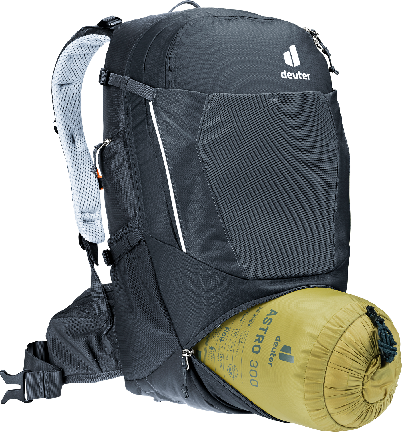 deuter Trans Alpine 24 fietsrugzak black