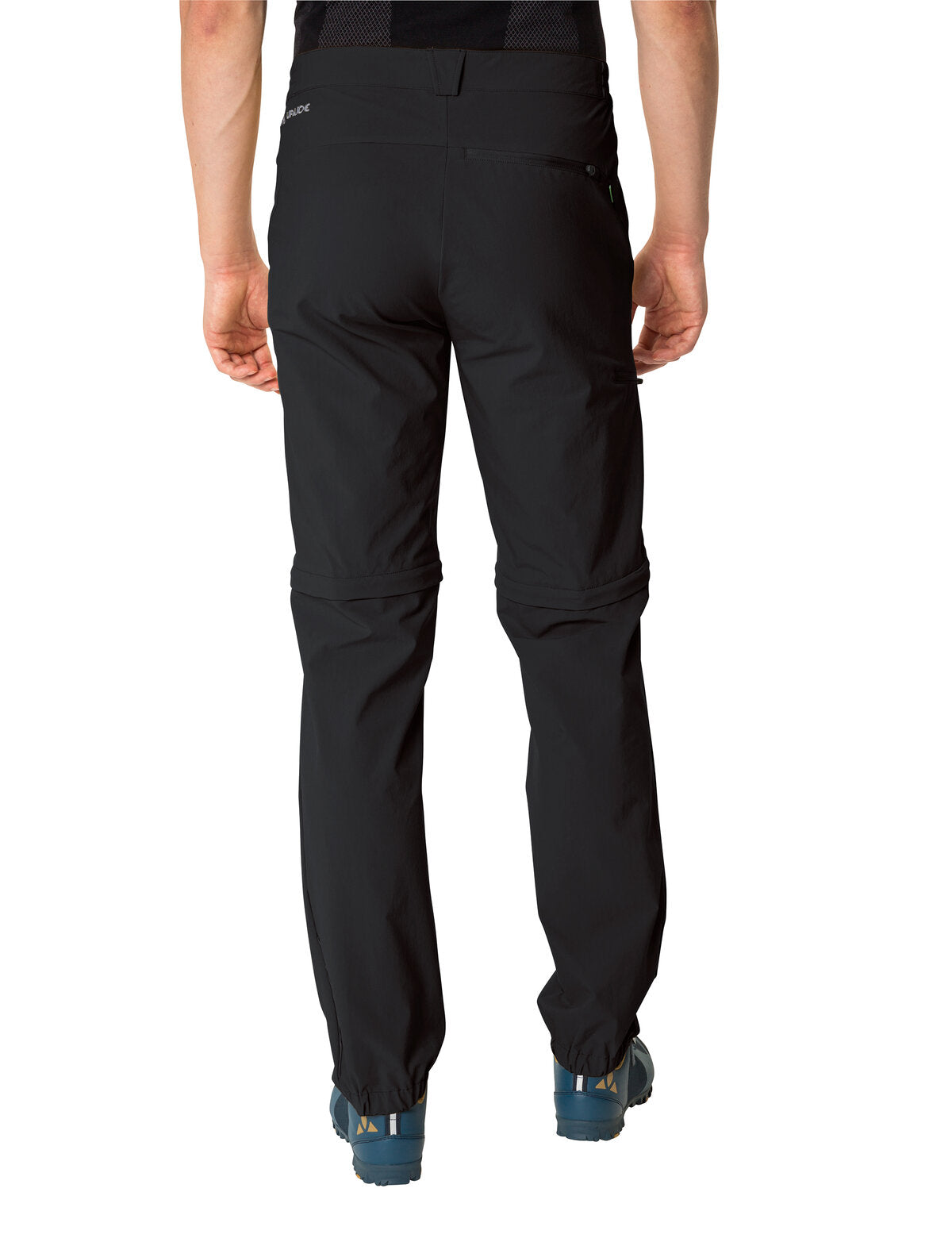 VAUDE Yaras Zip Off Broek Heren zwart