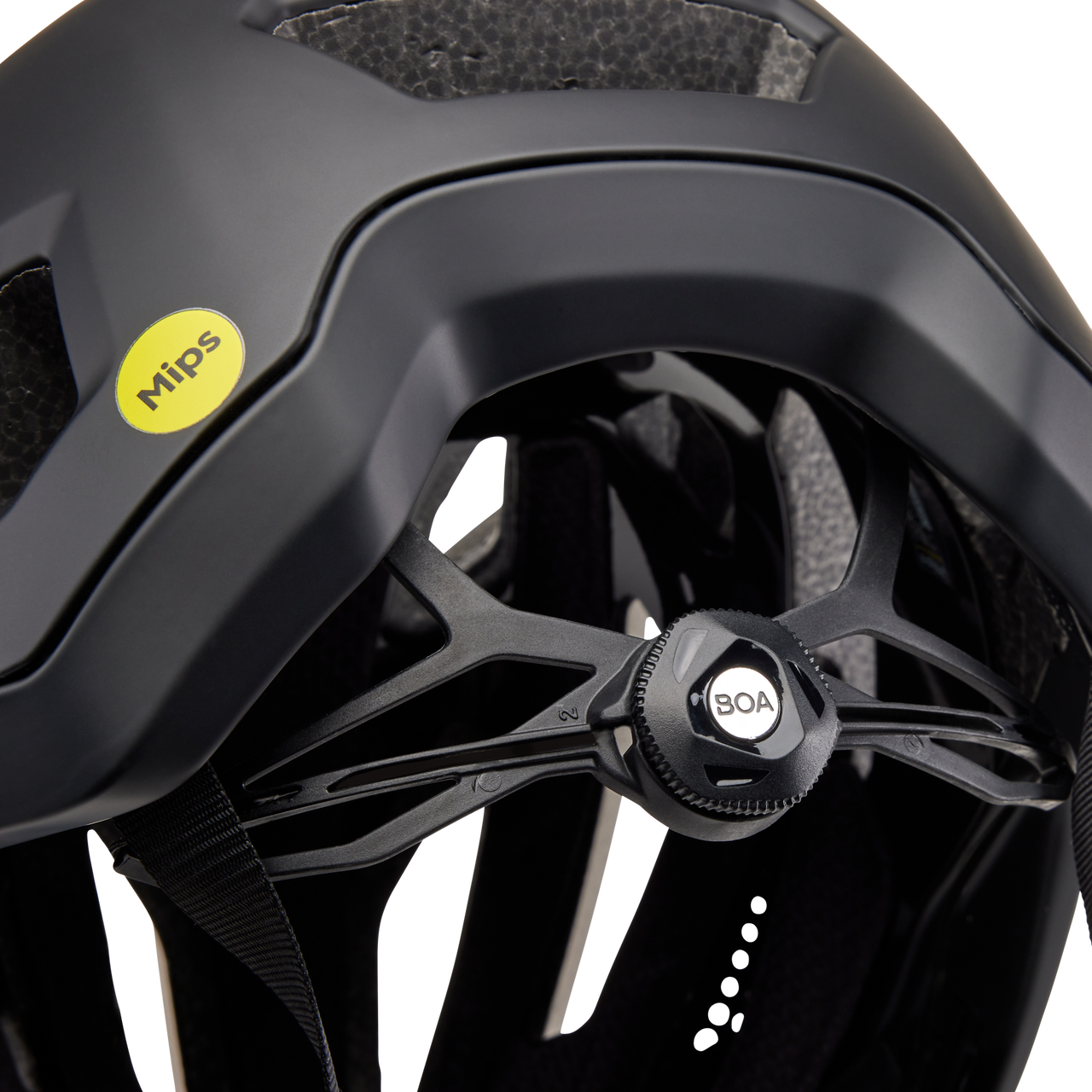 Fox Crossframe Pro MTB-helm Mat Zwart
