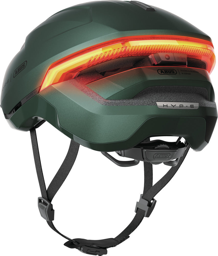 ABUS HYP-E Helm Urban jungle groen