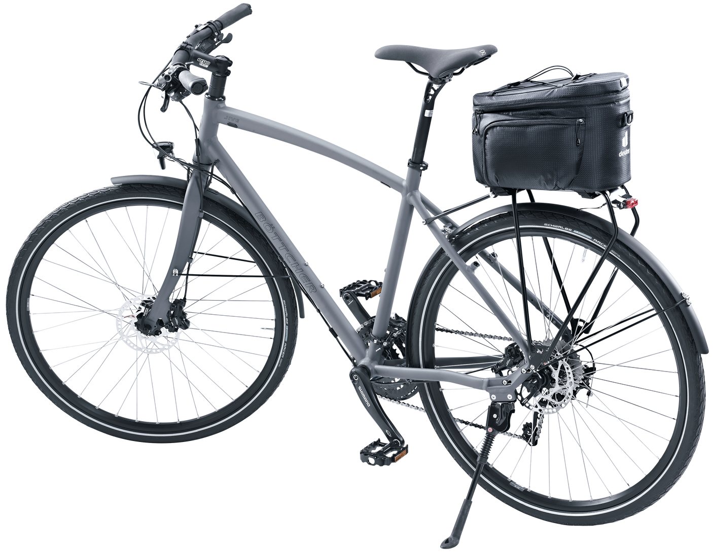 deuter Rack Bag 10 bagagedragerzak black