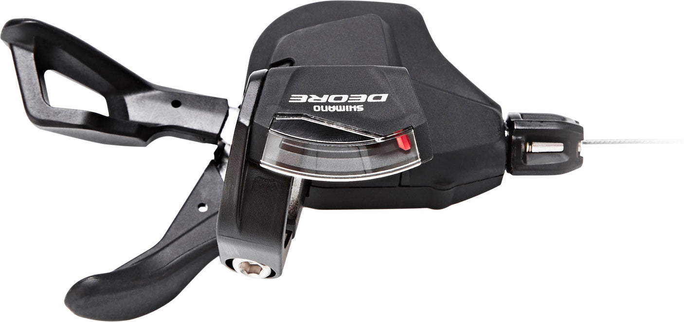 Shimano Deore MTB SL-M6000 schakelhendel 2/3-voudig met optische versnellingsindicator zwart