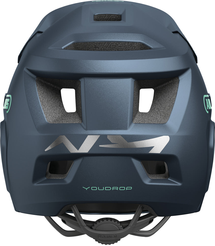 ABUS Youdrop FF Helm Kids middernachtblauw
