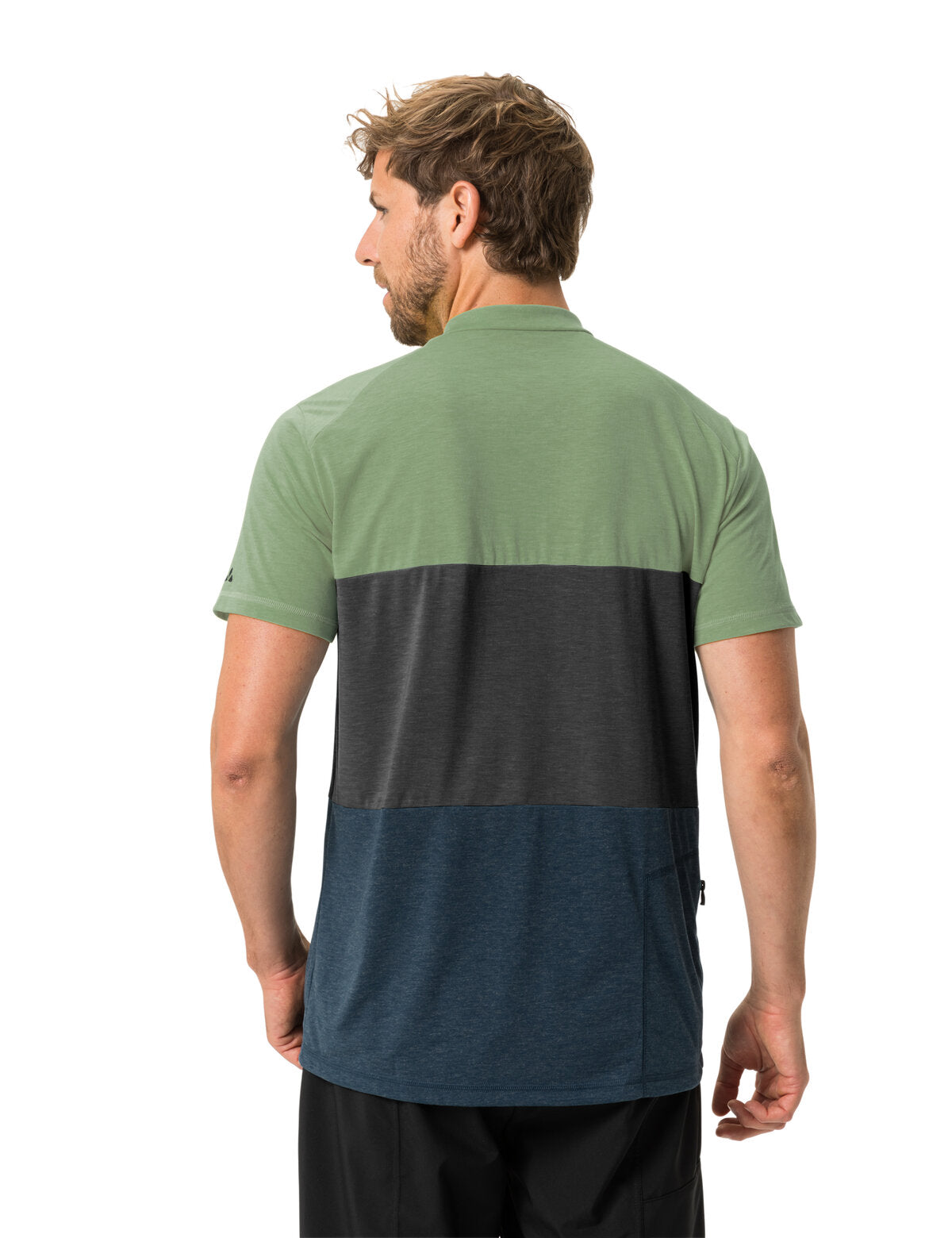 VAUDE Qimsa Korte mouwen Shirt Heren groen